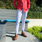 Slim it Chinos // White (38WX32L)