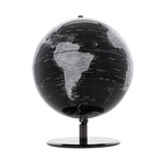 Latitude World Globe // Black