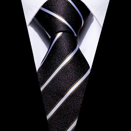 King Silk Tie // Black