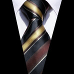 Cocoa Silk Tie // Brown