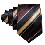 Cocoa Silk Tie // Brown