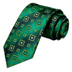 Forester Silk Tie // Green