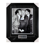 Jerry Lewis // Framed Autographed Photo With Dean Martin & Marilyn Monroe
