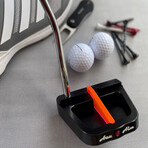 Conforming Toe Balanced M-1 Putter (Red Centerline)