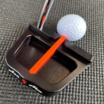 Conforming Toe Balanced M-1 Putter (Red Centerline)