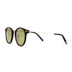Men's Classic Sunglasses // Dark Havana + Green