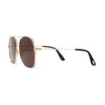 Tom Ford // Unisex FT0758DS Sunglasses // Gold