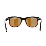 Men's Iconic Sunglasses // Black Havana + Brown
