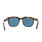 Men's Modern Classic Sunglasses // Havana + Blue