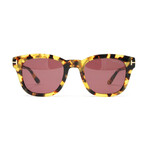 Tom Ford // Men's FT0676S Sunglasses // Havana + Red