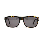 Men's Classic Sunglasses // 59mm // Dark Havana + Gray