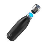 Smart Water Purification + Self-Cleaning Bottle (Black)