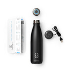 Smart Water Purification + Self-Cleaning Bottle (Black)