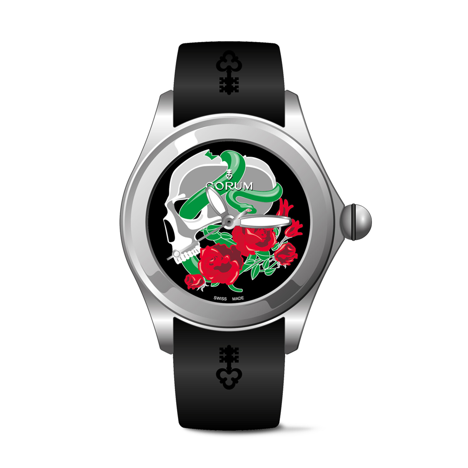 Corum Bubble Skull Rose Automatic L082 03988 Corum Touch