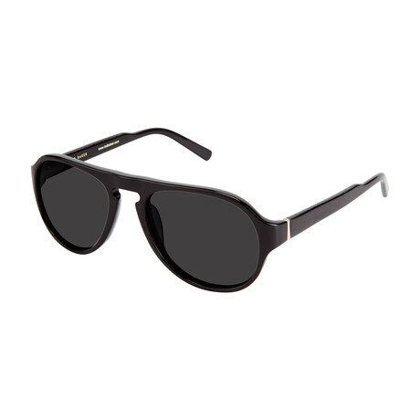 Men's Hamptons Aviator Polarized Sunglasses // Black