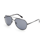 Men's Julian Aviator Polarized Sunglasses // Black