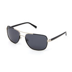 Men's Jeffery Navigator Polarized Sunglasses // Black