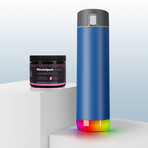 HidrateSpark PRO Smart Bottle + HidrateSpark Wave Electrolyte Supplement // 21 Fl. Oz. (Chug Lid)
