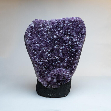 Genuine Amethyst Crystal Cluster Geode