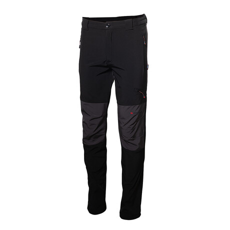Cresta Two Colored Softshell Pants // Black (M)
