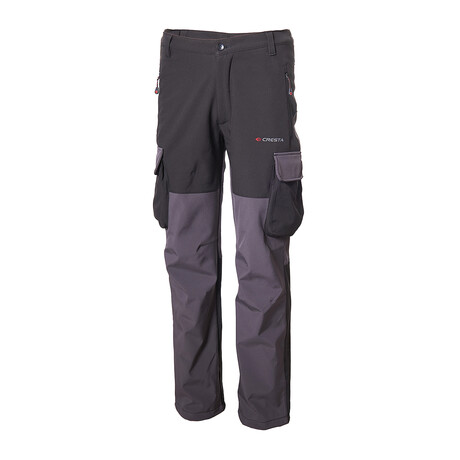 Softshell Pants + Cargo Pockets // Black (S)