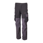 Softshell Pants + Cargo Pockets // Black (3XL)