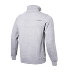 Full Zip Comfy Jacket // Gray (L)