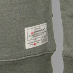 Crewneck Basic Sweatshirt // Olive Green (S)