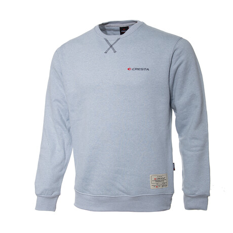 Crewneck Basic Sweatshirt // Gray (S)