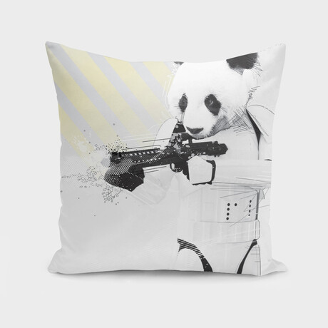 Stormtrooper Panda (14"H x 14"W)