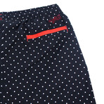 Dotted Swim Trunks // Black (S)