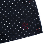 Dotted Swim Trunks // Black (S)