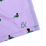 The Mallard Swim Trunks // Purple (S)