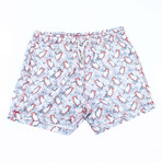 Polar Plunge Swim Trunks // White (XL)