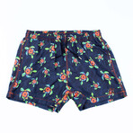 Sea Turtle Swim Trunks // Navy (XL)