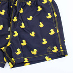 Rubber Duck Swim Trunks // Navy (XL)