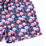 Flamingo Swim Trunks // Navy (3XL)