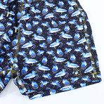 Ducks Swim Trunks // Navy (2XL)