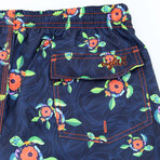 Sea Turtle Swim Trunks // Navy (XL)