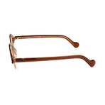 Unisex ML0062-45F Sunglasses // Shiny Light Brown