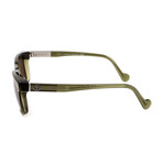 Men's ML0011-93E Sunglasses // Shiny Light Green