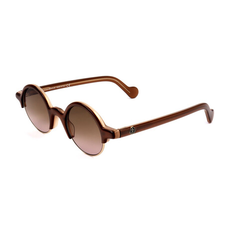 Unisex ML0062-45F Sunglasses // Shiny Light Brown