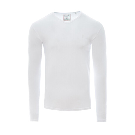 Crave Long Sleeve Shirt // White (L)