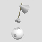 Pooch Portable Wall Lamp (Gray)