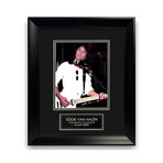 Eddie Van Halen // Allen Dines Signed + Framed Photograph