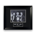 Steven Tyler, Billy Idol & Tom Hamilton // Allen Dines Signed Photograph + Framed