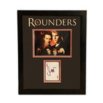Matt Damon // Rounders // Signed + Framed Ace Card