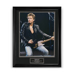 Bon Jovi // Allen Dines Signed + Framed Photograph