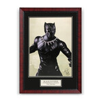Black Panther // Tony Santiago Signed + Framed Illustration
