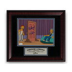 Cheech Marin & Tommy Chong // The Simpsons // Signed + Framed Photograph